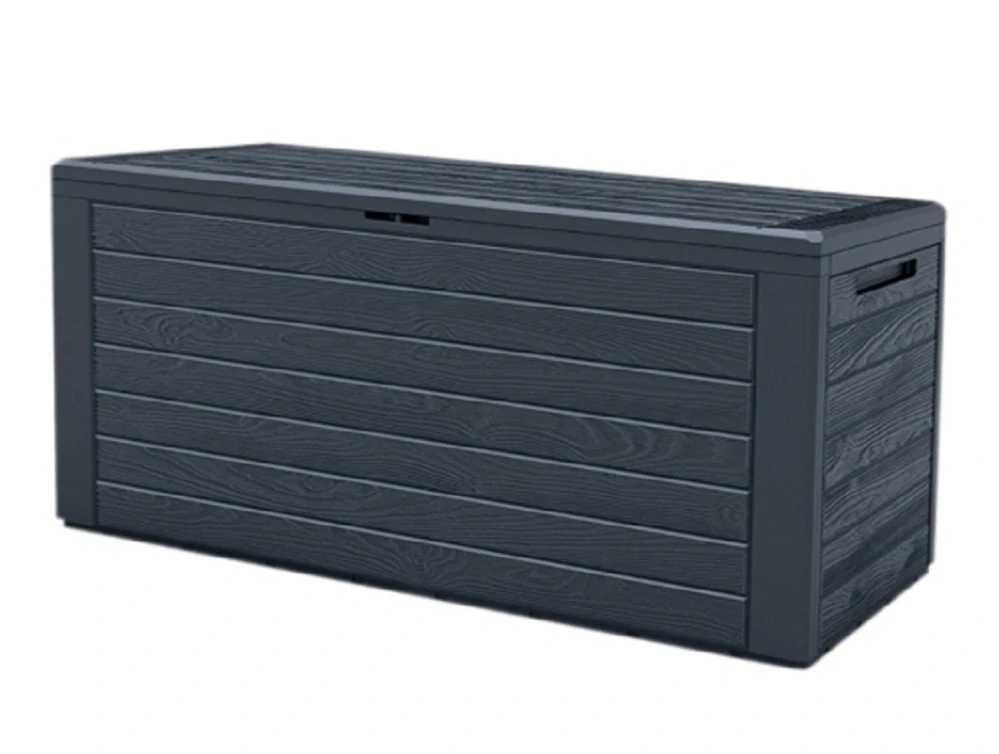 Box ukládací woodebox plastový 280l 116x44x55cm