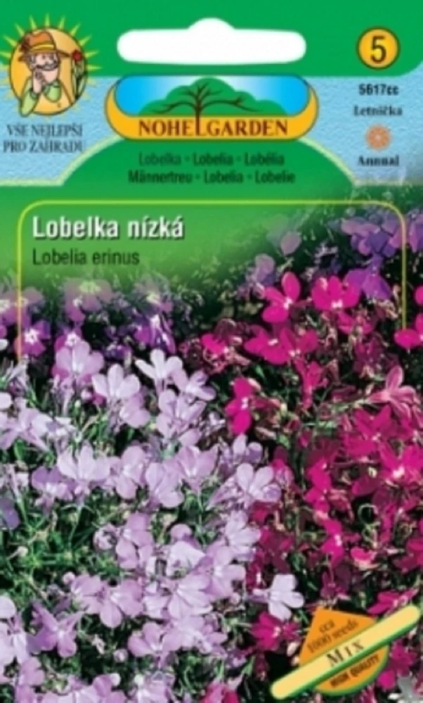Lobelka drobná nízká, směs (semena)