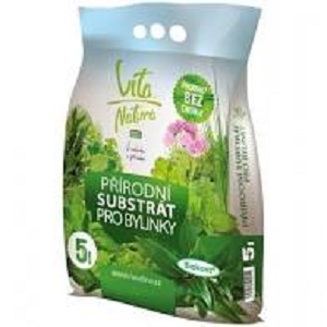 Substrát VITA NATURA přírodní pro bylinky 5l