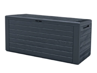 Box ukládací woodebox plastový 280l 116x44x55cm
