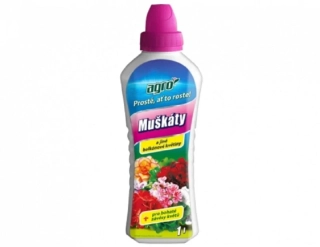 Hnojivo Agro na pelargonie a muškáty 1l