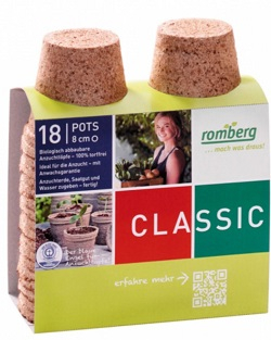 Květník NATUR d8cm 18ks