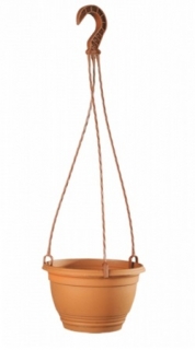 Květník AGRO závěsný s podmiskou plastový d18cm