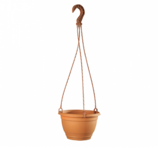 Květník AGRO závěsný s podmiskou plastový d24cm